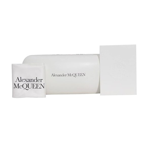 NEW ALEXANDER McQUEEN SUNGLASSES, WOMEN ALEXANDER McQUEEN AM0325S 001 EYEWEAR - Picture 4 of 4